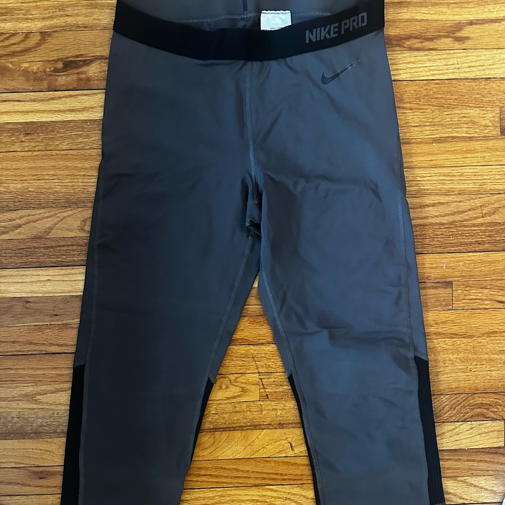 Nike Pro Charcoal Leggings